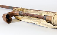 wood, horn, brass, goatskin, Hungarian or Slavonian